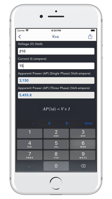 My Physics Calculator Schermata dell'app #5