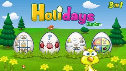 Easter Holidays Junior 3 in 1 Uygulama ekran görüntüsü #1