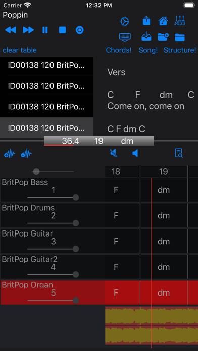 Backing Tracks Pro screenshot