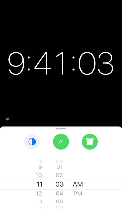 Clocky – Bedside Clock Capture d'écran de l'application #3