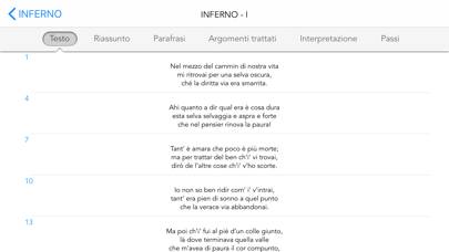 Divina Commedia Schermata dell'app #4