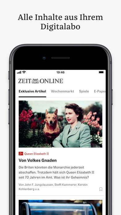 Zeit Online App-Screenshot #4