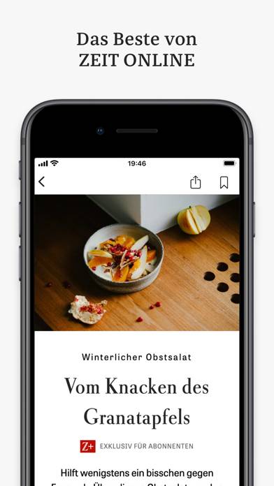 Zeit Online App-Screenshot #5