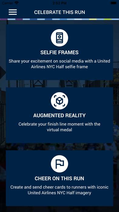 2023 United Airlines NYC Half App screenshot