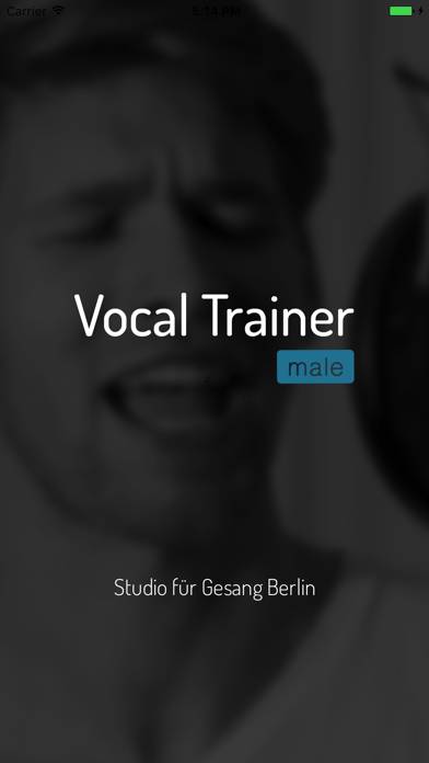 Vocal Trainer Male, Studio-für-Gesang-Berlin App screenshot #1