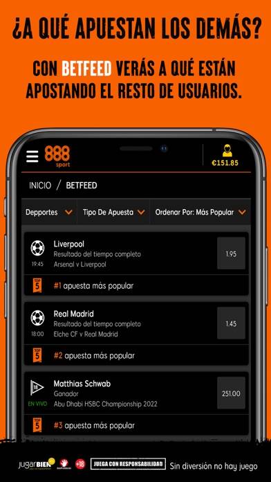 888 Sport: Apuestas deportivas Captura de pantalla de la aplicación #4