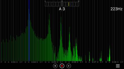 Audio Spectrum Monitor Schermata dell'app #4
