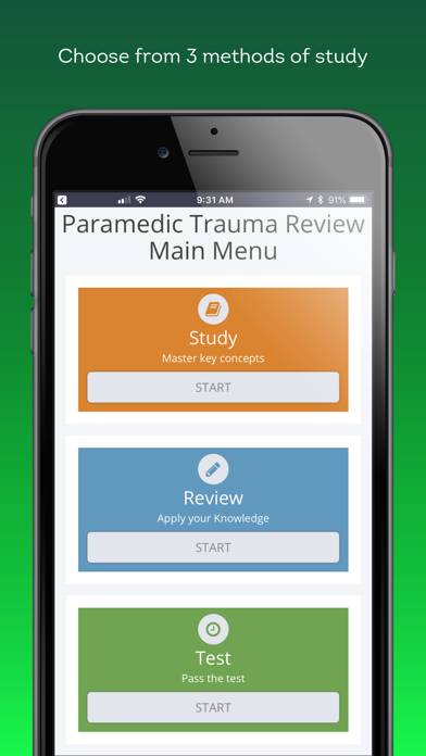 Paramedic Trauma Review App screenshot #2