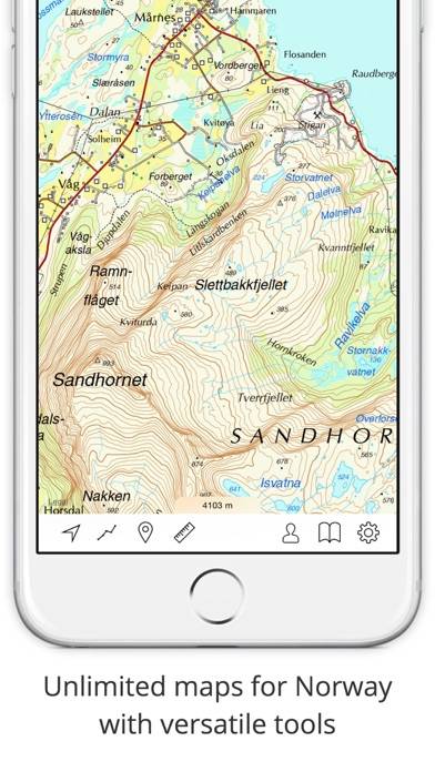 Topo maps App-Screenshot #1