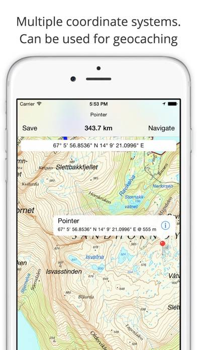 Topo maps Schermata dell'app #3