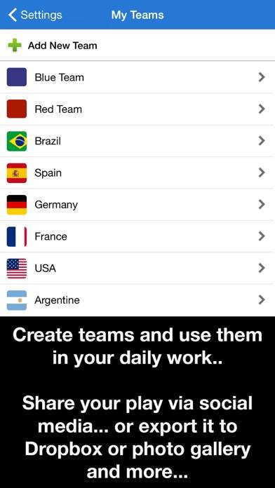 Coach Tactic Board: Soccer Schermata dell'app #4