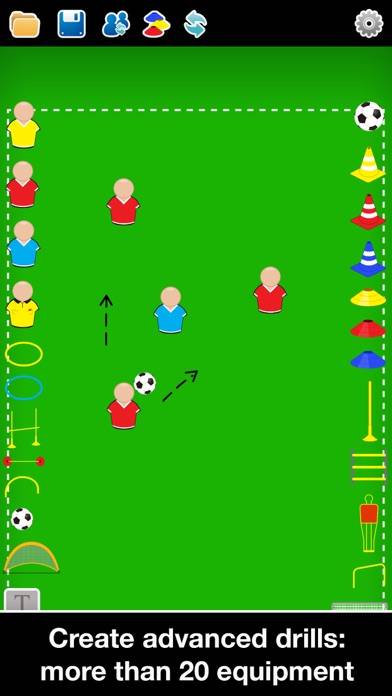 Coach Tactic Board: Soccer plus plus Captura de pantalla de la aplicación #2