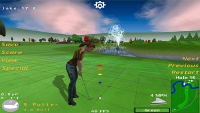 Birdie Golf schermata del gioco