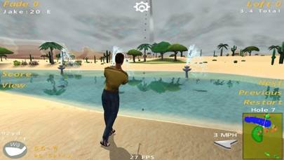 Birdie Golf schermata del gioco