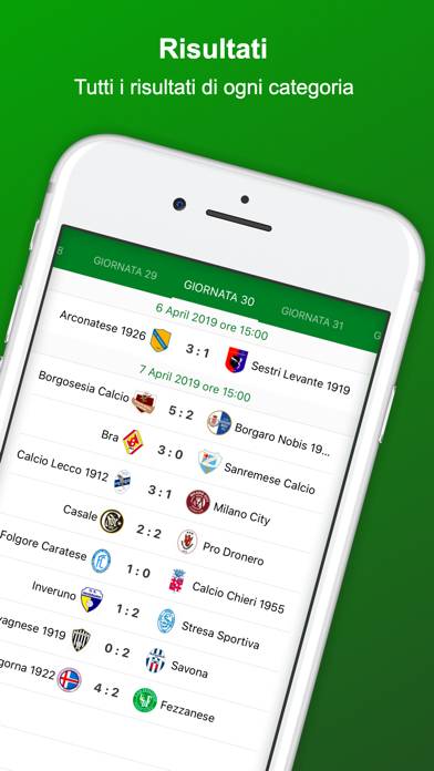 Tuttocampo App screenshot