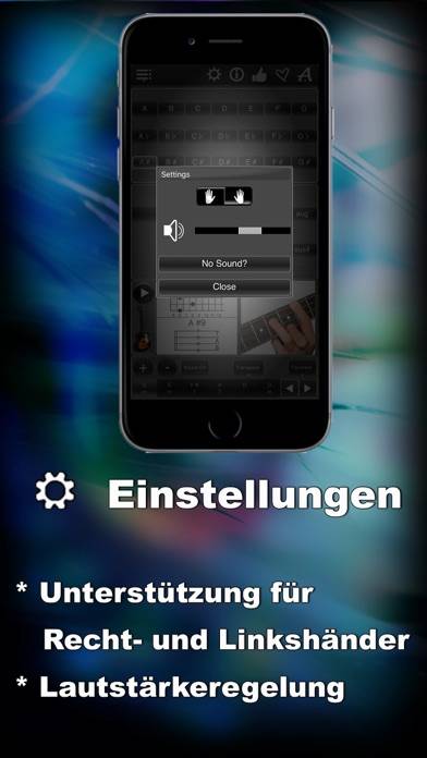 120 E-Bass-Akkorde LR App-Screenshot