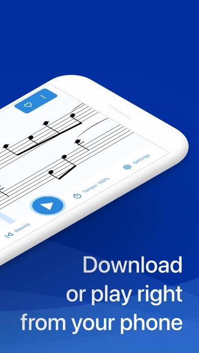 MuseScore: sheet music Uygulama ekran görüntüsü #2