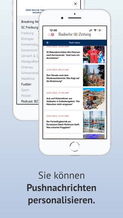 BZ-Smart: Nachrichten App-Screenshot