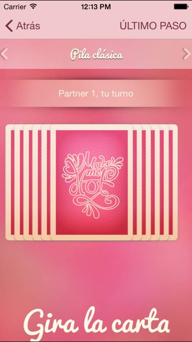 Couple foreplay sex card game Captura de pantalla de la aplicación #3