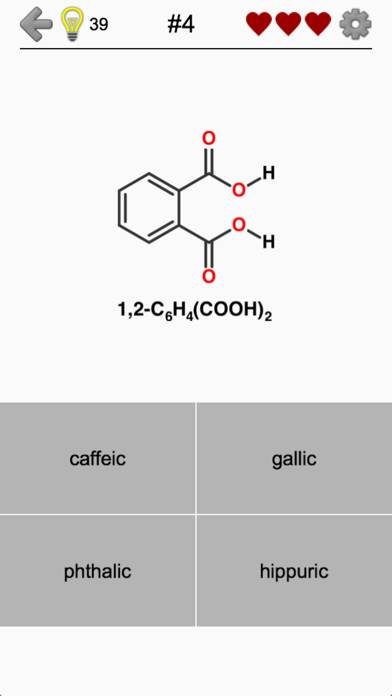 Carboxylic Acids and Esters App skärmdump #2