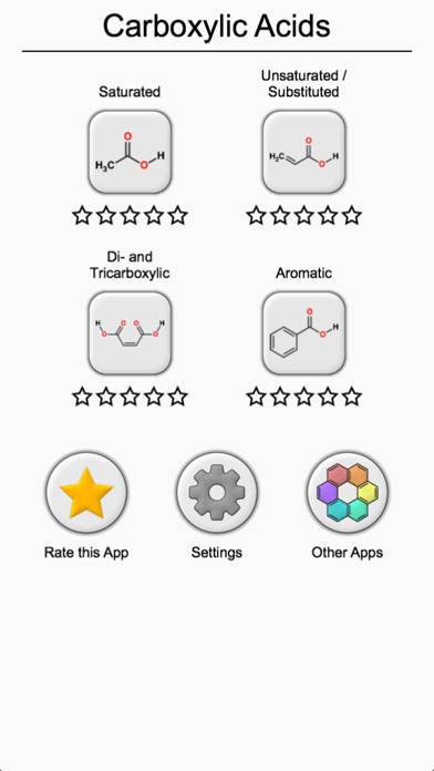 Carboxylic Acids and Esters Schermata dell'app #3