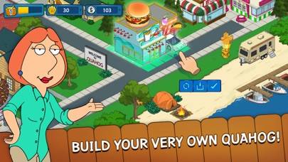 Family Guy The Quest for Stuff captura de pantalla del juego