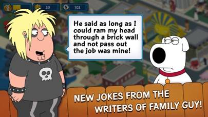 Family Guy The Quest for Stuff App skärmdump #6