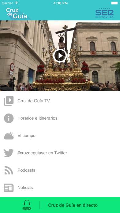 Cruz de Guía Radio Sevilla screenshot