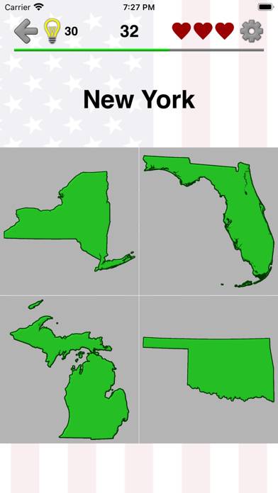 50 US States Скриншот приложения #4