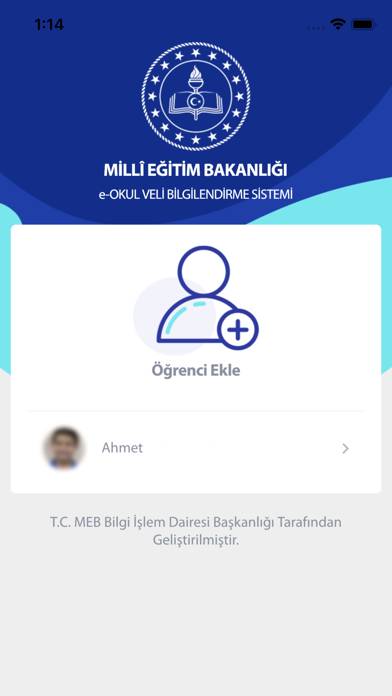 Meb E-okul Vbs App screenshot #1