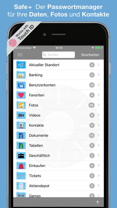 Safe plus Password Manager App-Screenshot #2