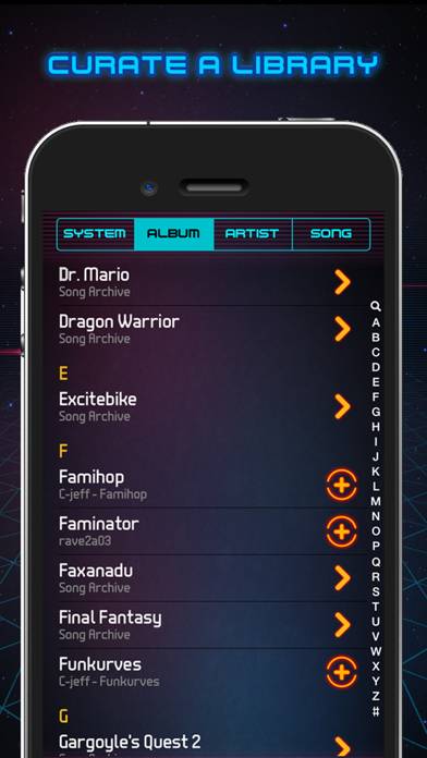 GaMBi: Chiptune Player capture d'écran