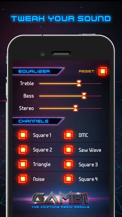 GaMBi: Chiptune Player Capture d'écran de l'application