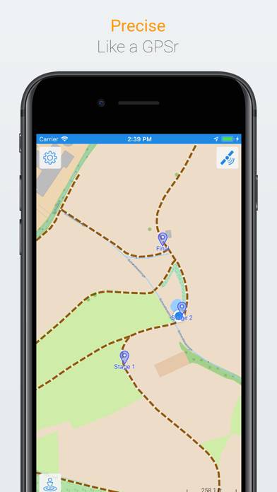 GPS Averaging App skärmdump #2
