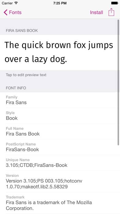 FondFont: Install System Fonts App screenshot #2