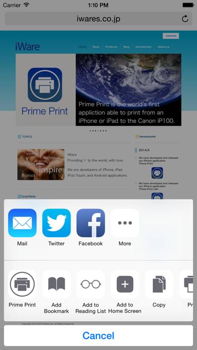 Prime Print Schermata dell'app #5