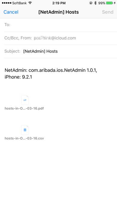 NetAdmin Captura de pantalla de la aplicación #5