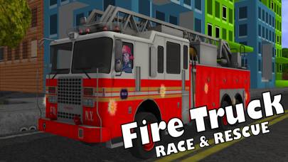 Fire Truck Race & Rescue! App skärmdump #1