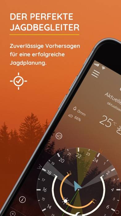 Jagdwetter App-Screenshot #1