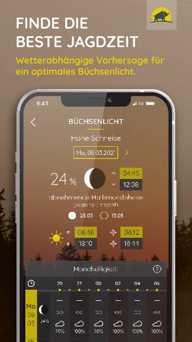 Jagdwetter App-Screenshot #6