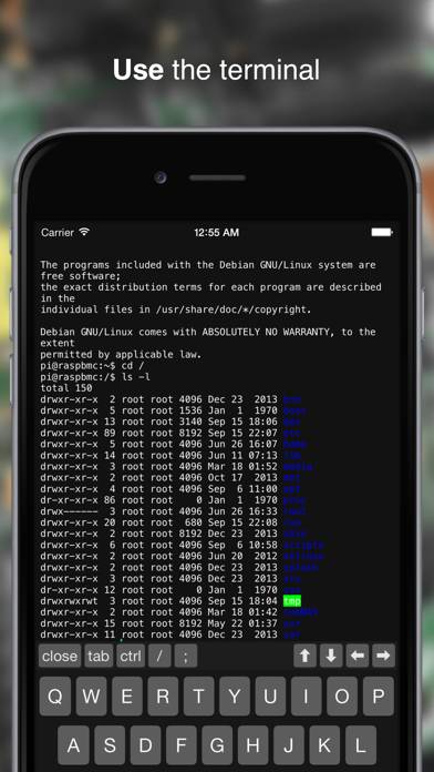 SimpleSSH Schermata dell'app