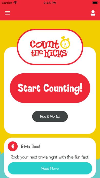 Count the Kicks! App screenshot #1