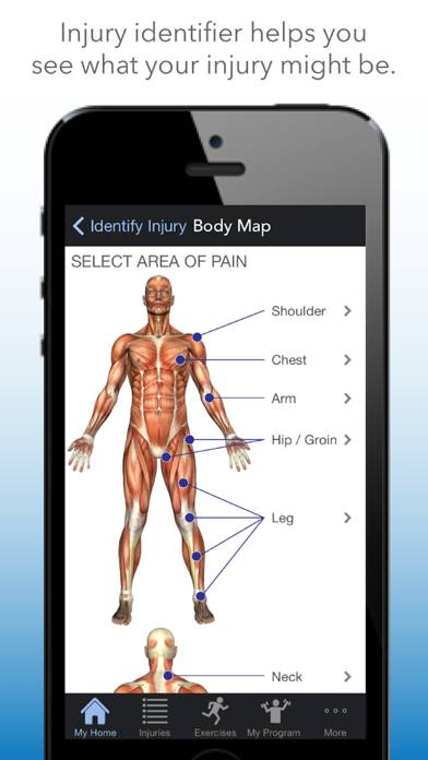 Pocket Physio App screenshot