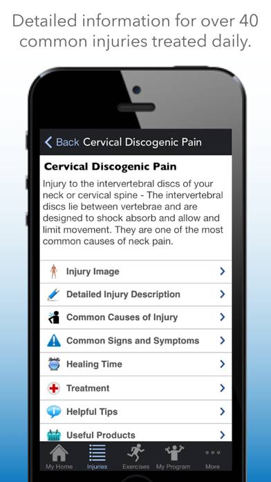 Pocket Physio App screenshot