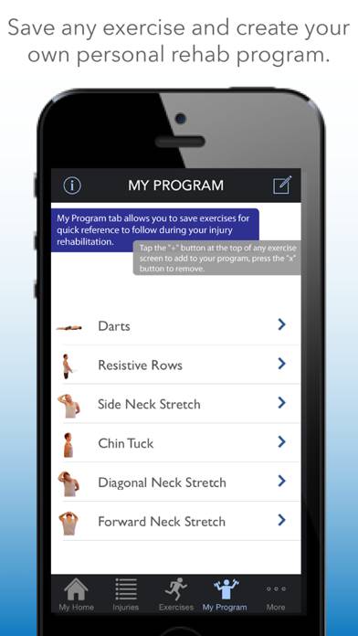 Pocket Physio App screenshot