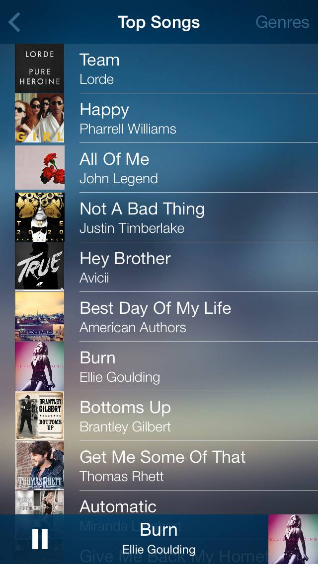 Songbot: On-Demand Talk Shows & Songs Capture d'écran de l'application #2