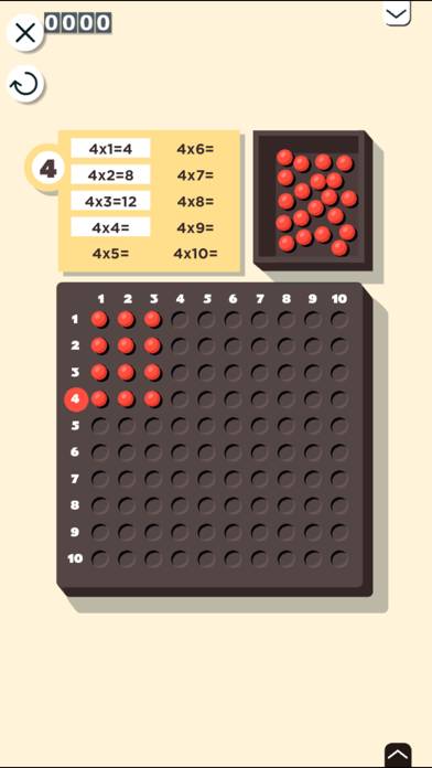 Montessori Math: Multiplication Capture d'écran de l'application #2