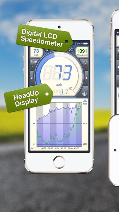 GPSSpeed Scooter: The GPS tool App-Screenshot #2