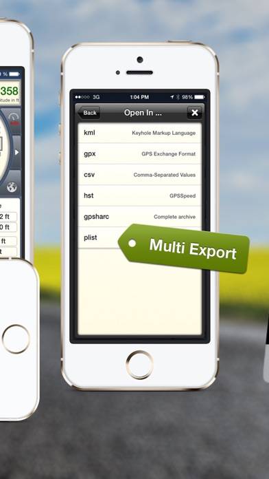 GPSSpeed Scooter: The GPS tool App-Screenshot #4
