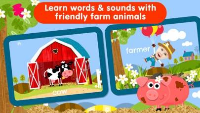 Peek a Boo Farm Animals Sounds game screenshot